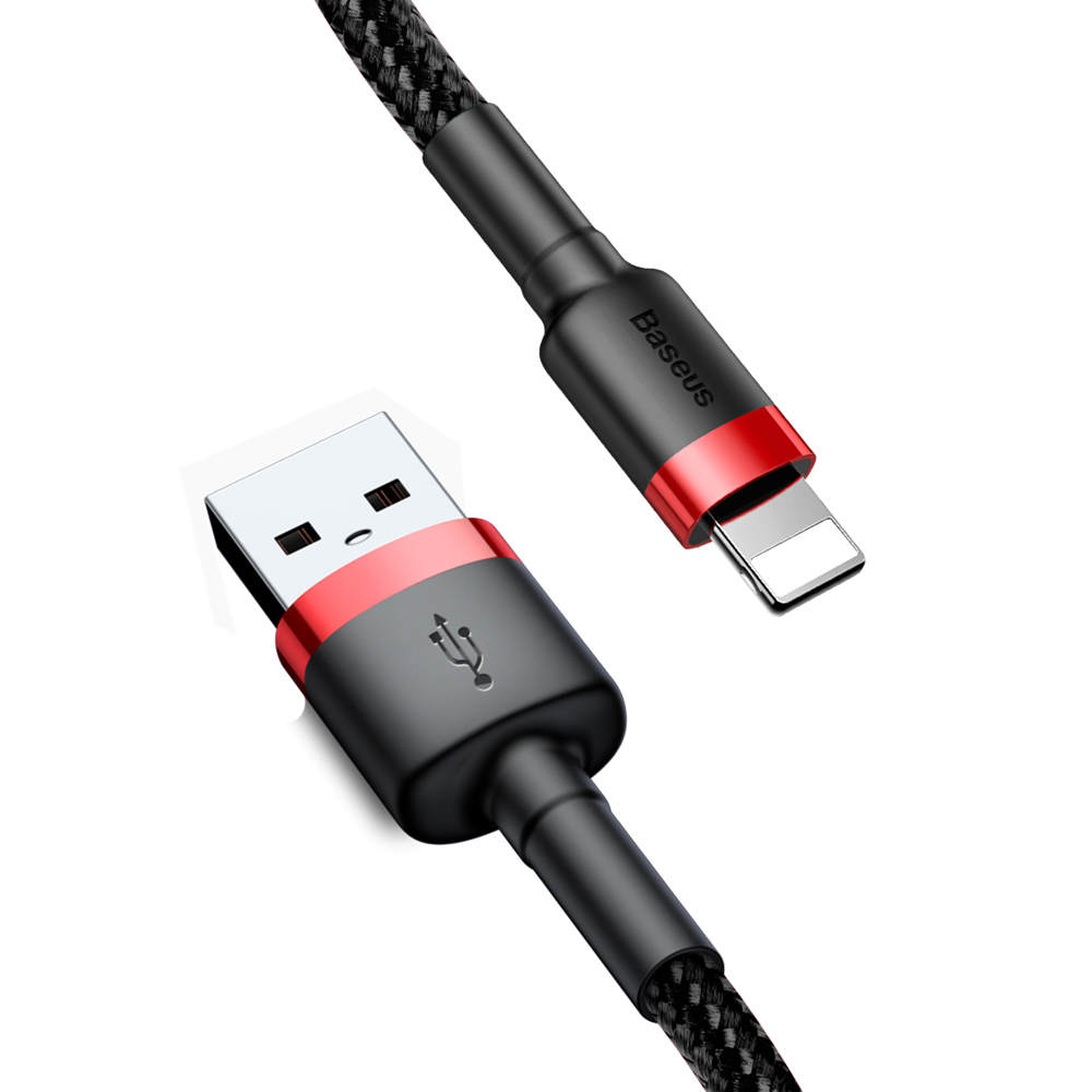 

Кабель lightning - usb Baseus CALKLF-C19 2 м красный, черный, CALKLF-C19