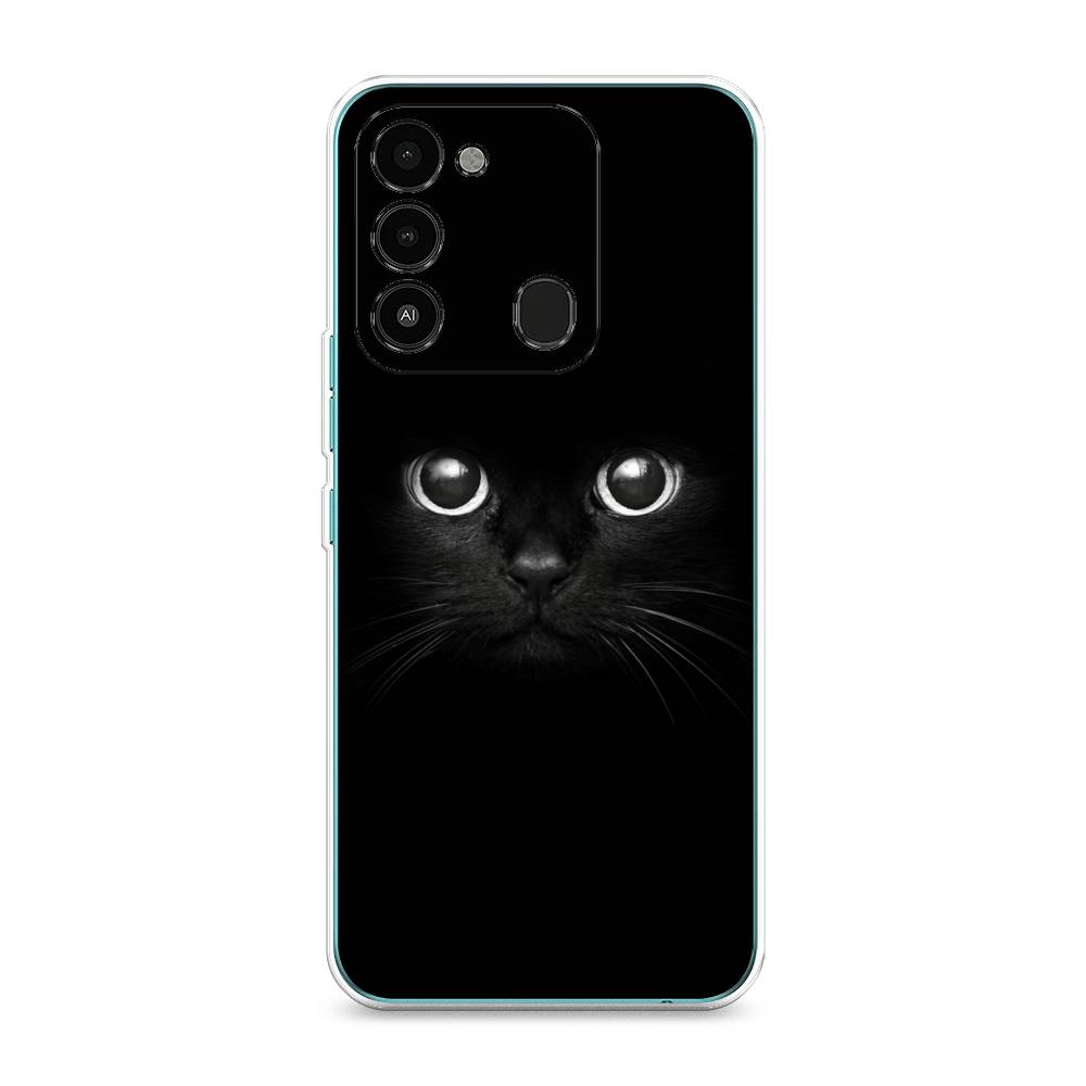

Чехол Awog на Tecno Spark Go 2022/8С/9 "Взгляд черной кошки", Разноцветный, 301250-1