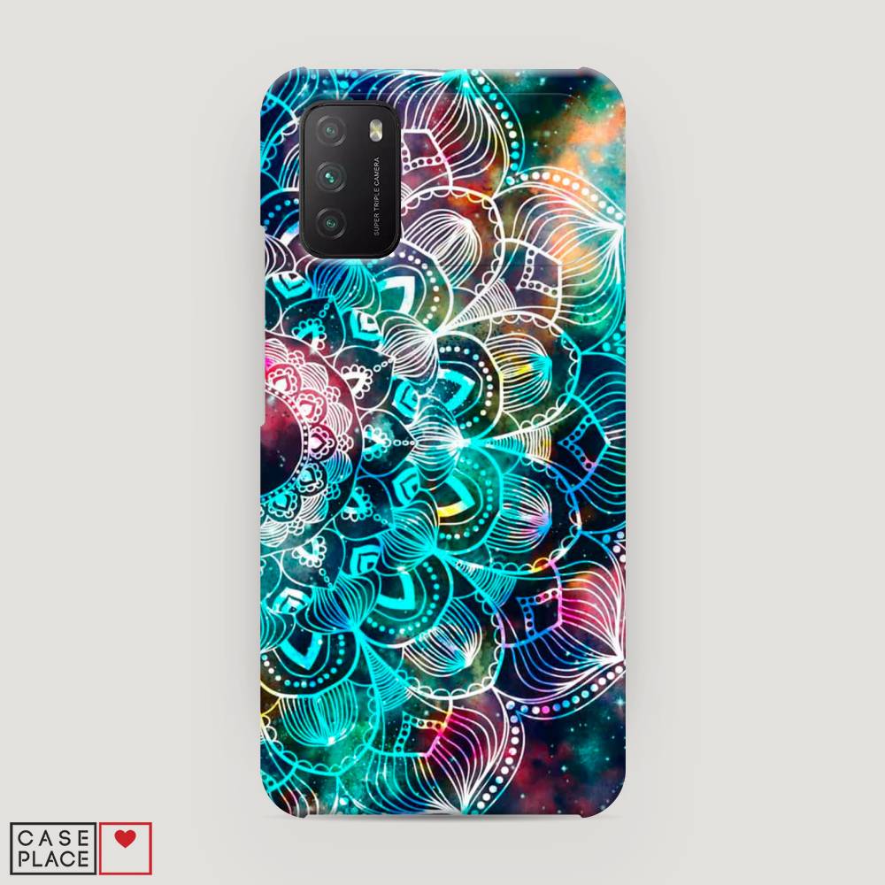 

Пластиковый чехол "Мандала космос" на Xiaomi Poco M3, 39520-3