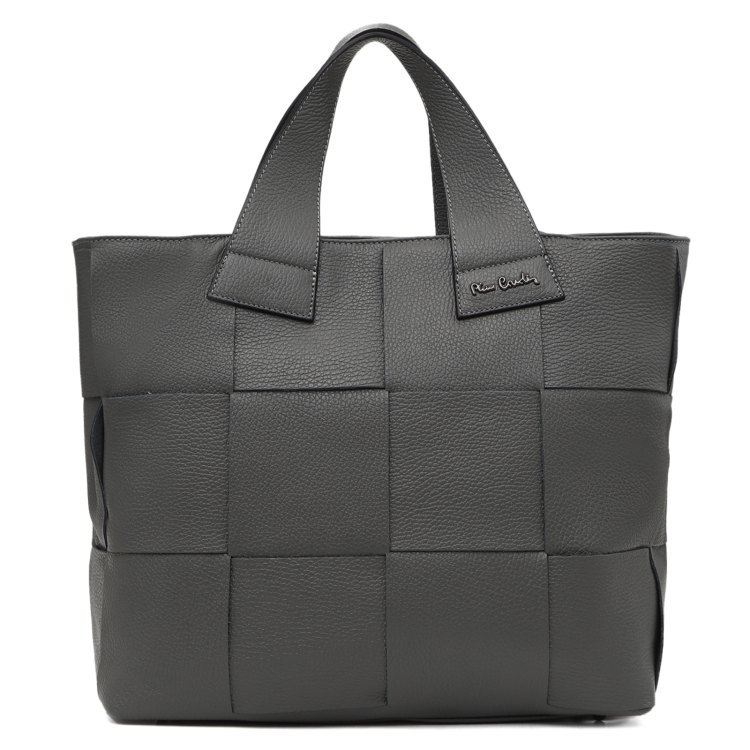 

Сумка тоут женская Pierre Cardin 1854 темно-серая, Серый, 1854