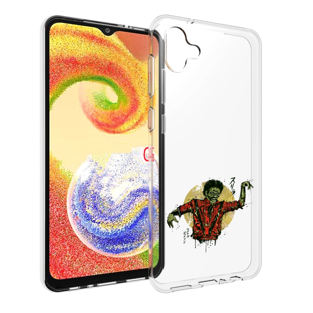 

Чехол MyPads Зомби для Samsung Galaxy A04, Прозрачный, Tocco