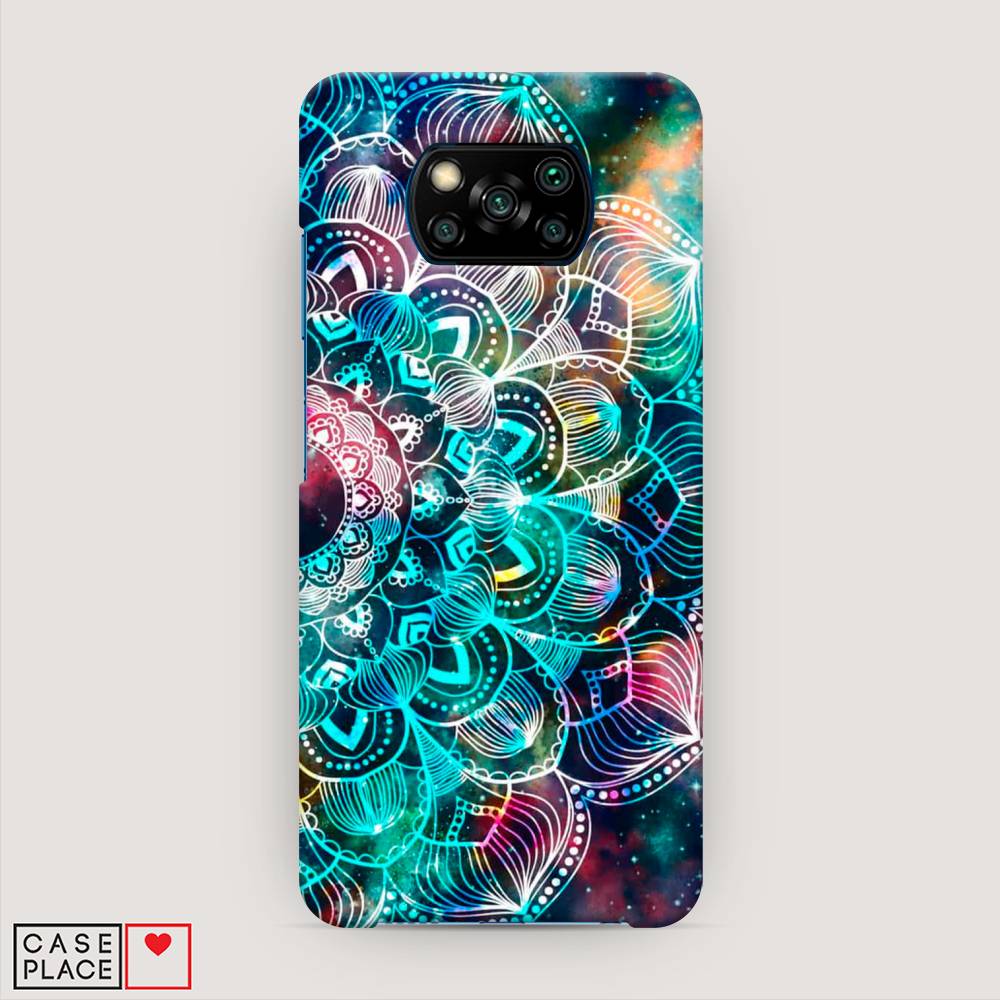 

Пластиковый чехол "Мандала космос" на Xiaomi Poco X3 NFC, 39220-3