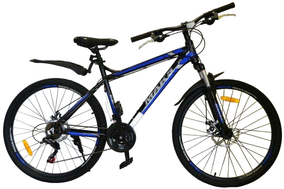 

Велосипед MAKS SURF HD, ALU рама, 21-ск., рама 19, синий, колеса 26"