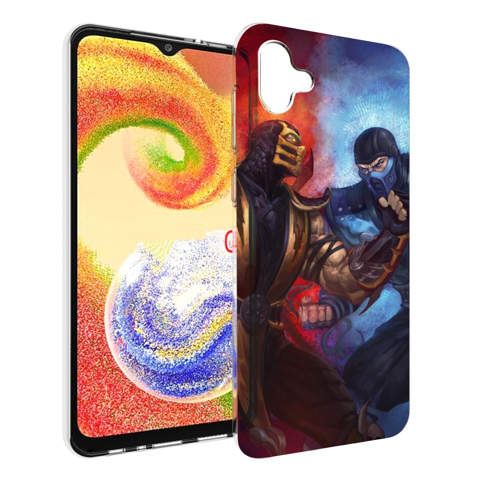 

Чехол MyPads Mortal Kombat art для Samsung Galaxy A04, Прозрачный, Tocco