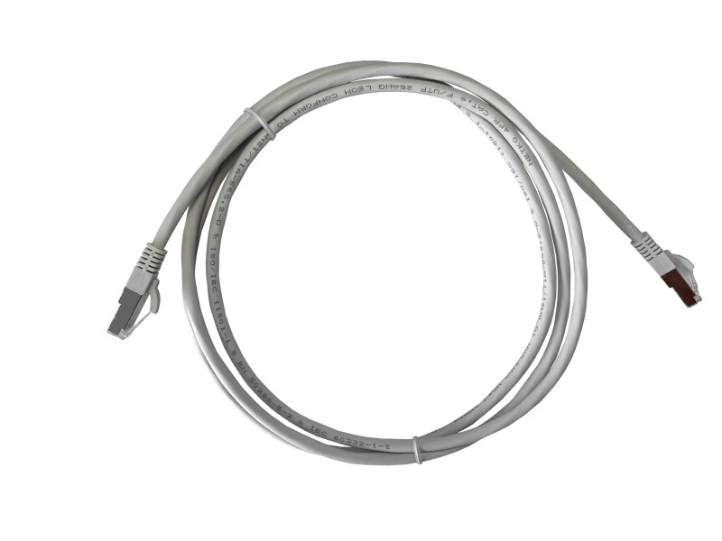 Патчкорд AMP S/FTP4-Cat.6e LSZH - 2m (White)