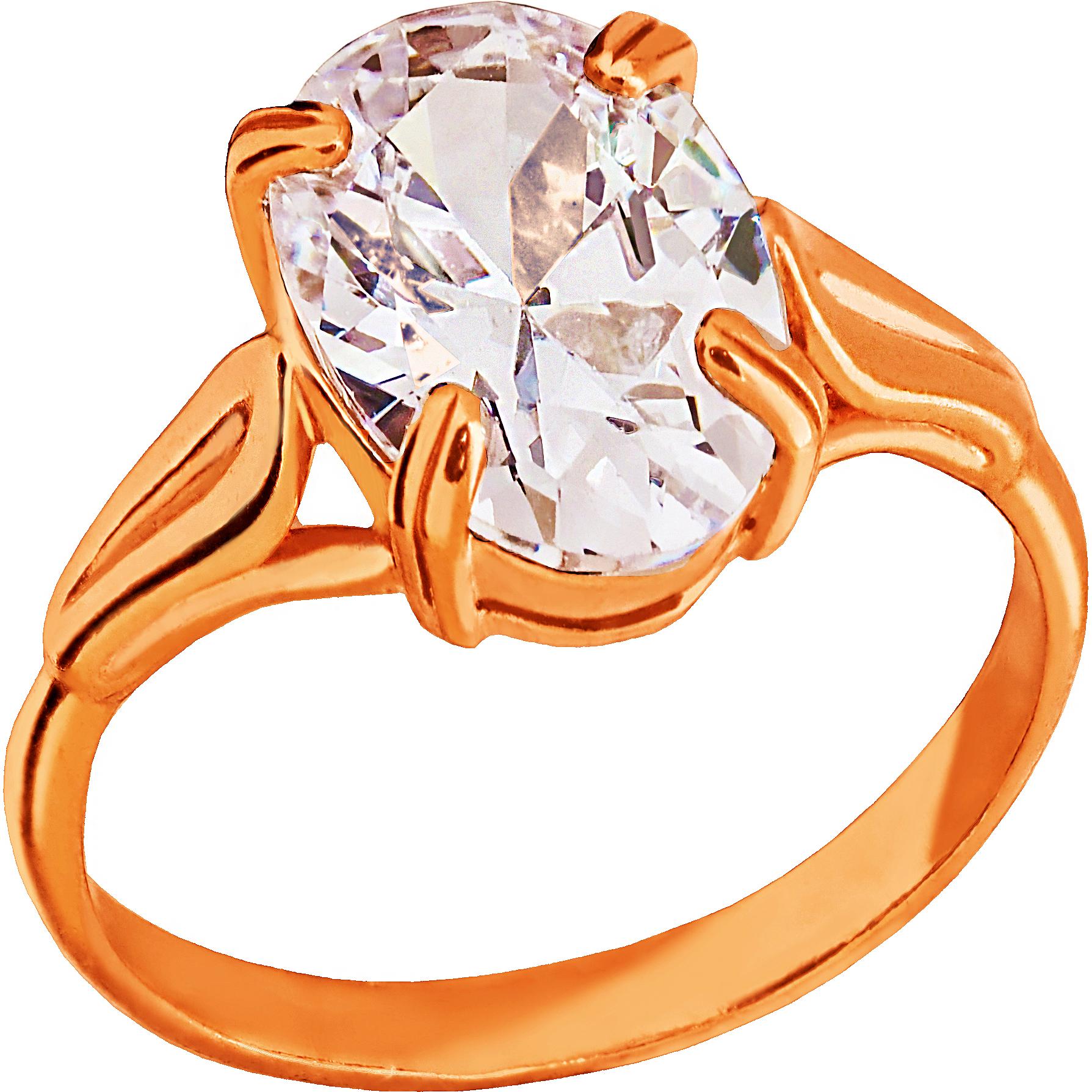 

Кольцо помолвочное из серебра с фианитом р. 19.5 ПРИВОЛЖСКИЙ ЮВЕЛИР 232313-FA11, 232313-FA11