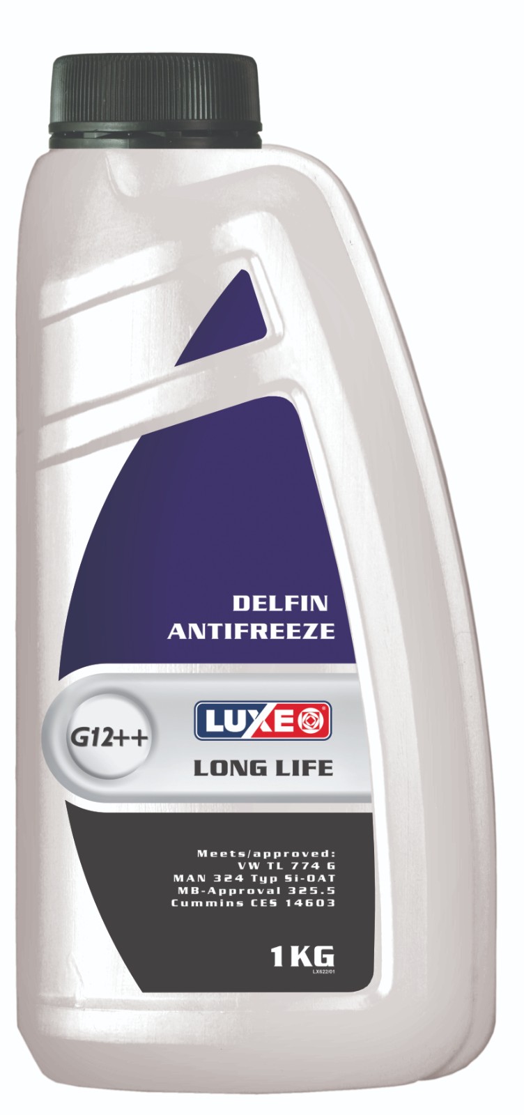 Антифриз LUXЕ 622-40, Long Life, G12++, 1 кг