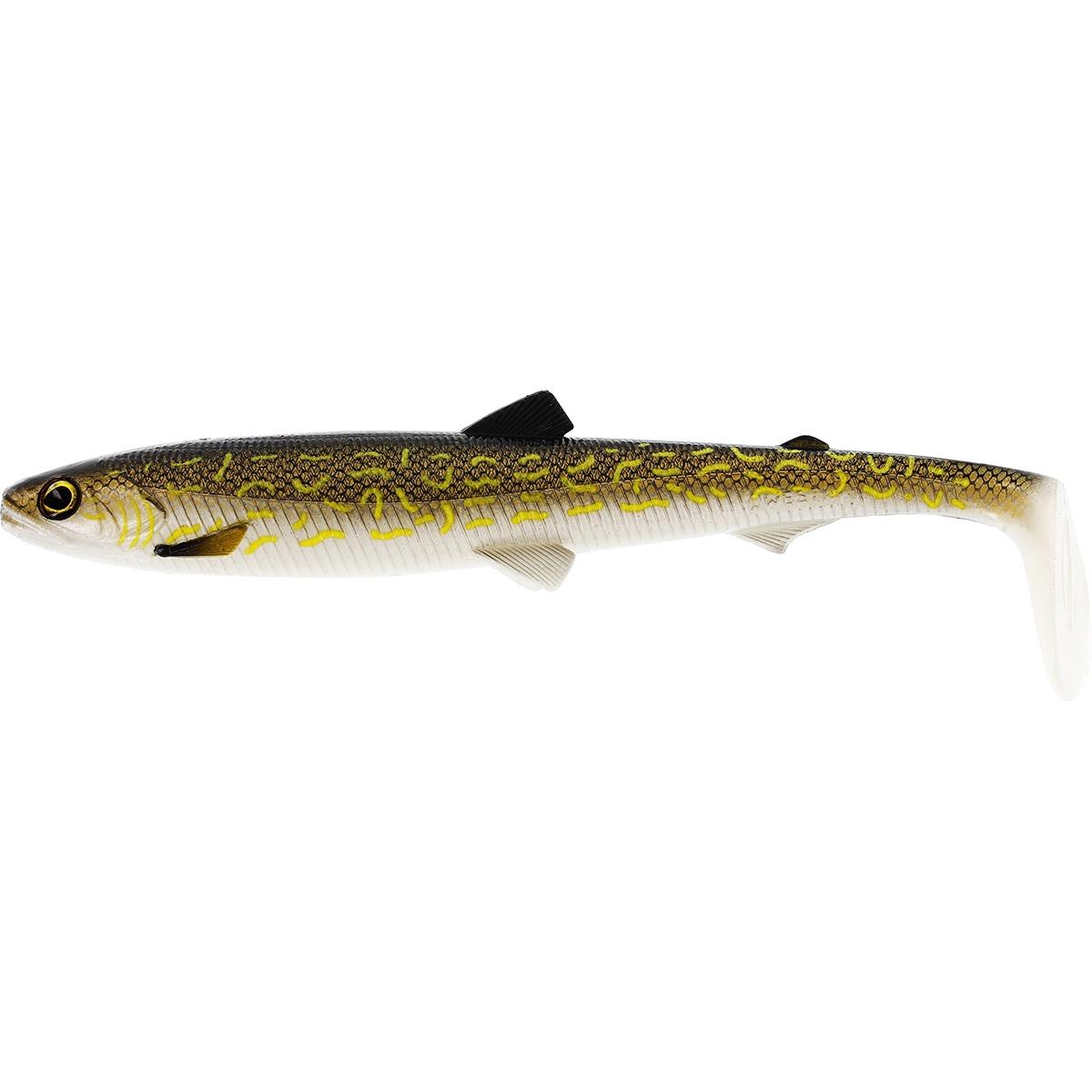 

Силиконовая приманка Westin BullTeez Shadtail 180 мм, Natural Pike, 1 шт.