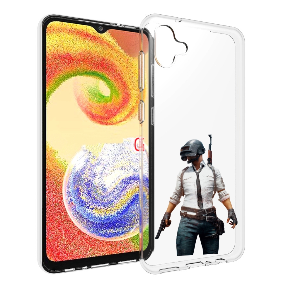 

Чехол MyPads PUBG-2 для Samsung Galaxy A04, Прозрачный, Tocco