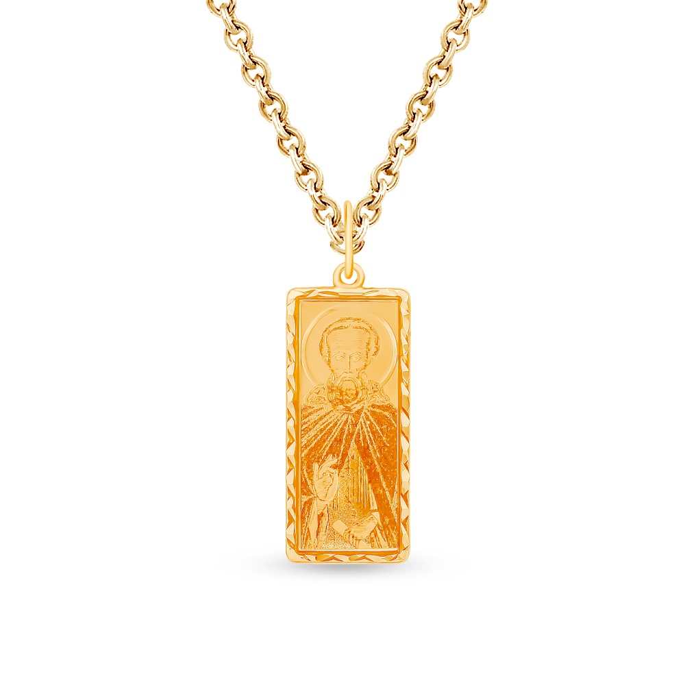 Кулон из красного золота 585Gold 603004966