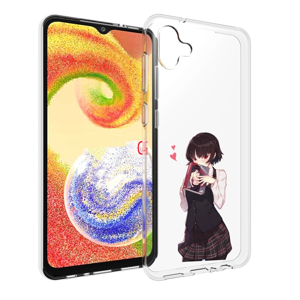

Чехол MyPads Persona 5 - Makoto Niijima для Samsung Galaxy A04, Прозрачный, Tocco