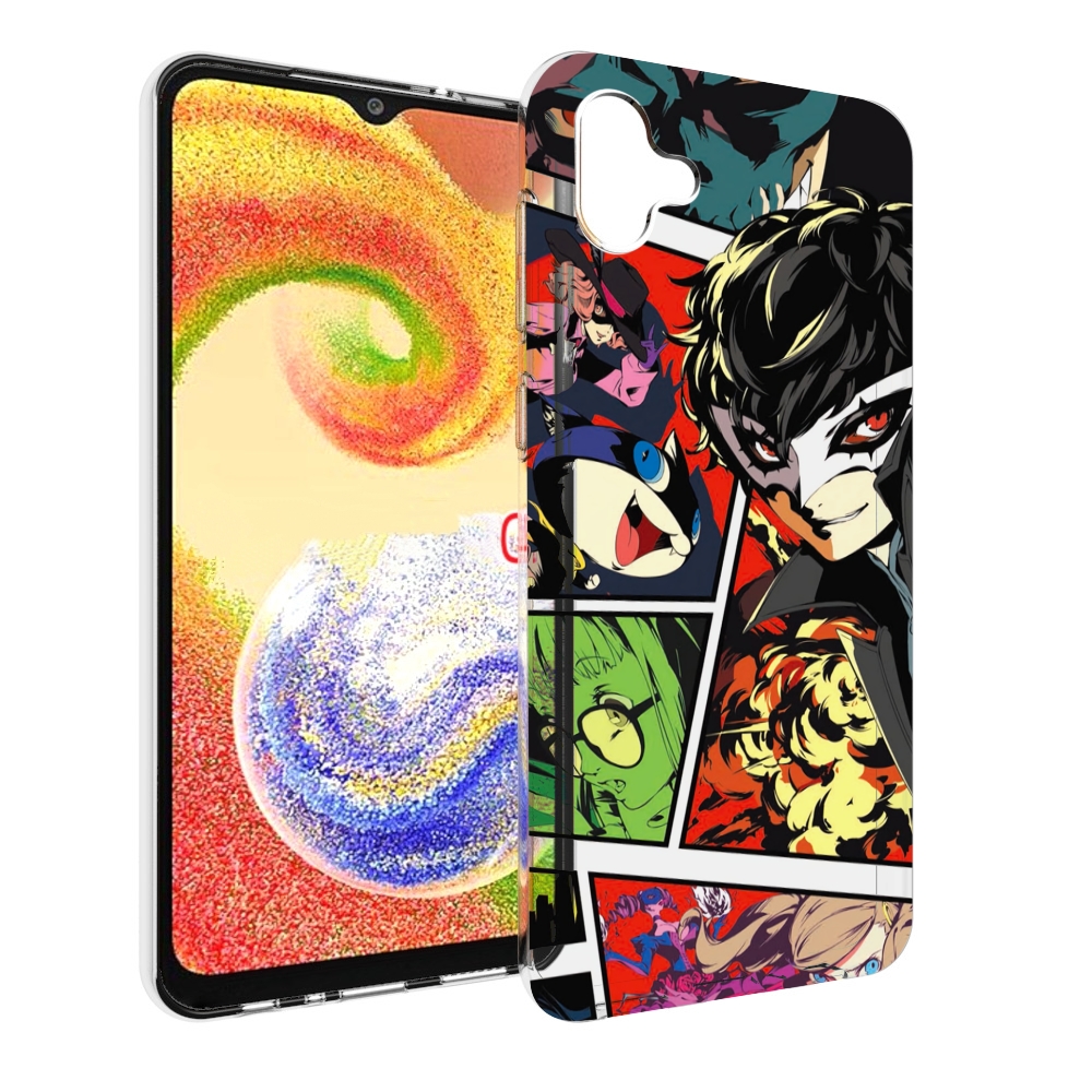 

Чехол MyPads Persona 5 art для Samsung Galaxy A04, Прозрачный, Tocco