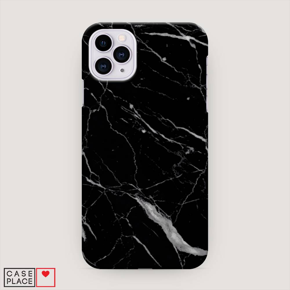 

Пластиковый чехол "Черный минерал" на Apple iPhone 11 Pro, 12320-2