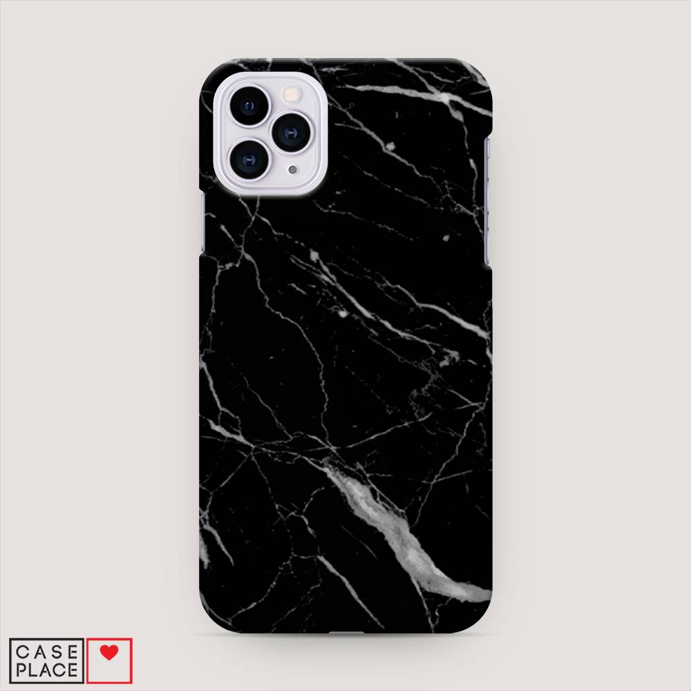 

Пластиковый чехол "Черный минерал" на Apple iPhone 11 Pro Max, 12220-2