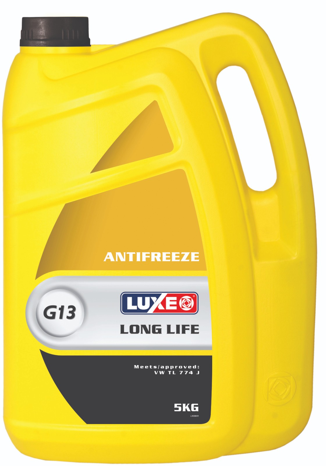 Антифриз LUXЕ 698 -40, Long Life, G13, желтый, 5 кг