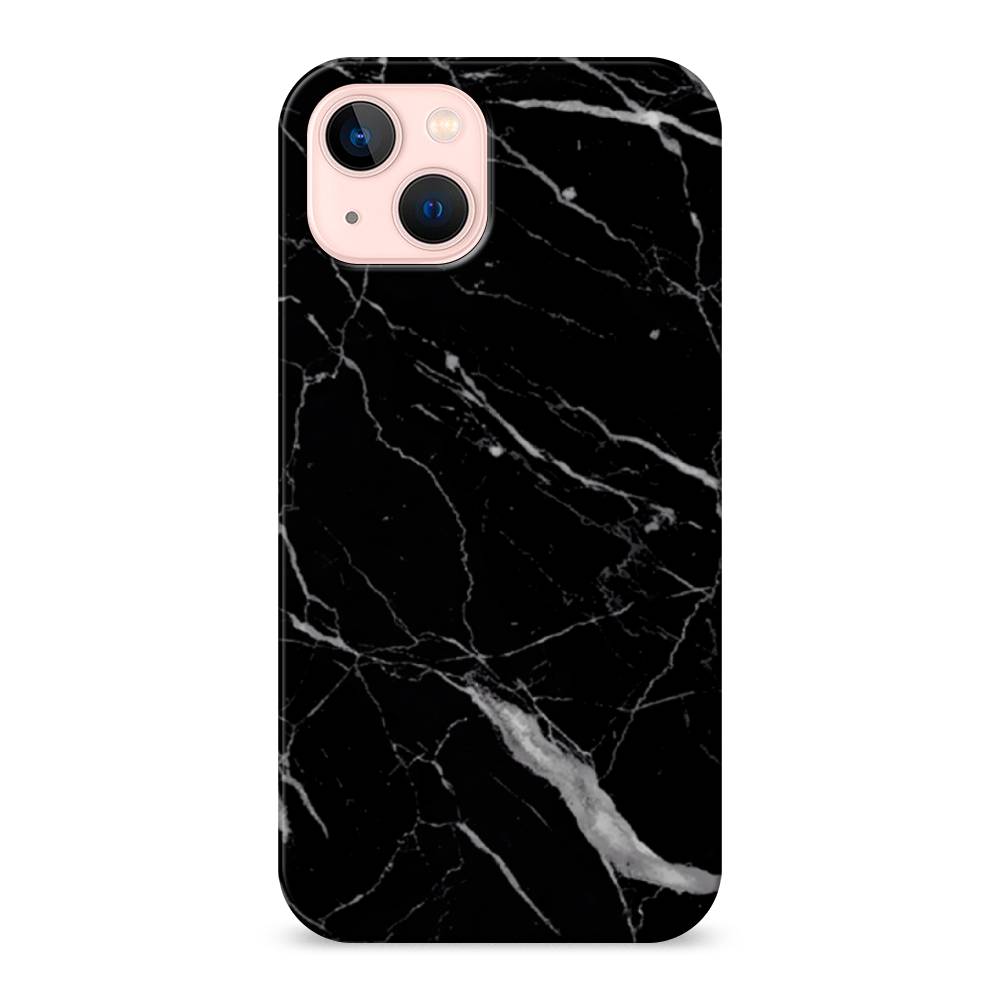 

Пластиковый чехол "Черный минерал" на Apple iPhone 13, 14220-2