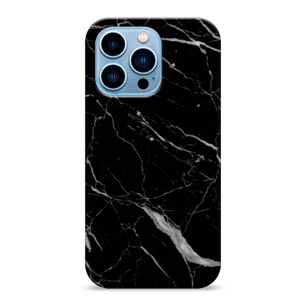 

Пластиковый чехол "Черный минерал" на Apple iPhone 13 Pro, 14320-2