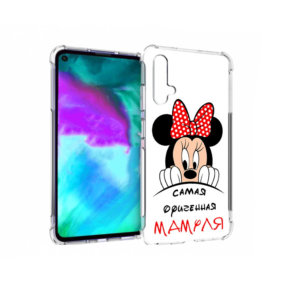

Чехол бампер MyPads Самая лучшая мамуля Мини Маус для Huawei nov, Прозрачный, Tocco