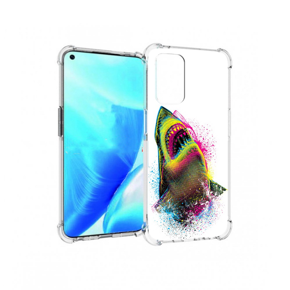 

Чехол MyPads Tocco для OnePlus Nord N200 5G челюсти-2 (PT227046.132.674), Прозрачный, Tocco