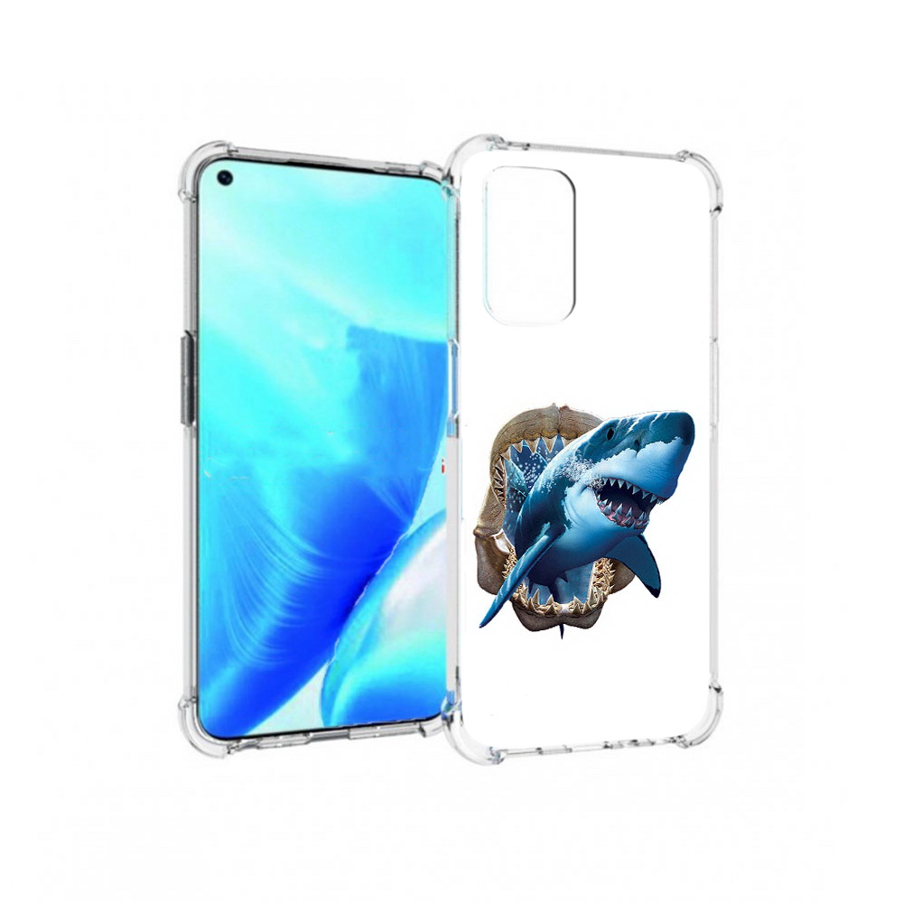 

Чехол MyPads Tocco для OnePlus Nord N200 5G челюсти (PT227046.132.675), Прозрачный, Tocco