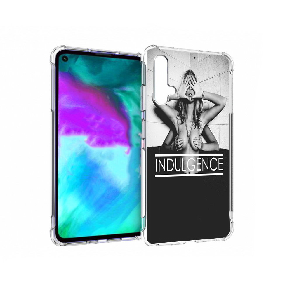 

Чехол бампер MyPads Страсть для Huawei nova 5T противоударный, Прозрачный, Tocco