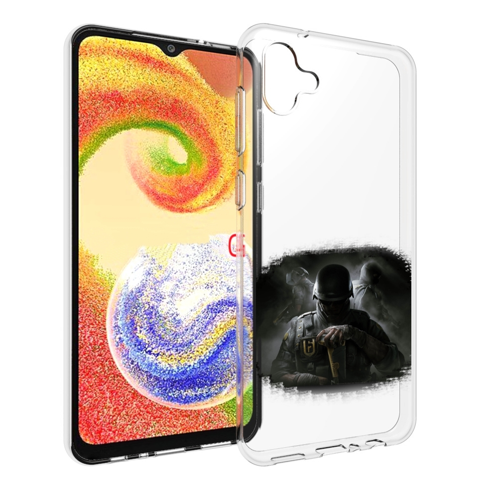 

Чехол MyPads Rainbow Six Siege для Samsung Galaxy A04, Прозрачный, Tocco