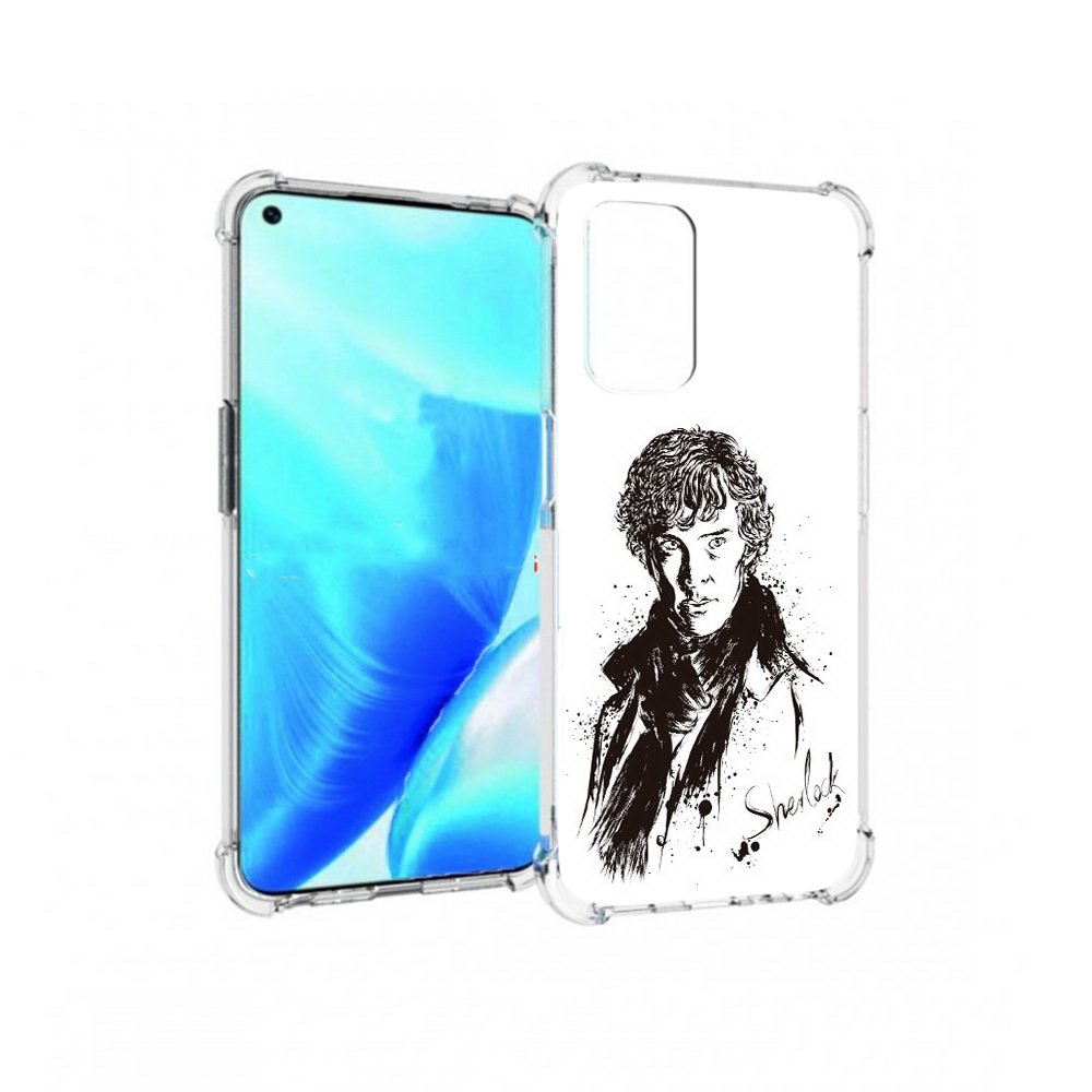 

Чехол MyPads Tocco для OnePlus Nord N200 5G шерлок холмс портрет (PT227046.132.698), Прозрачный, Tocco