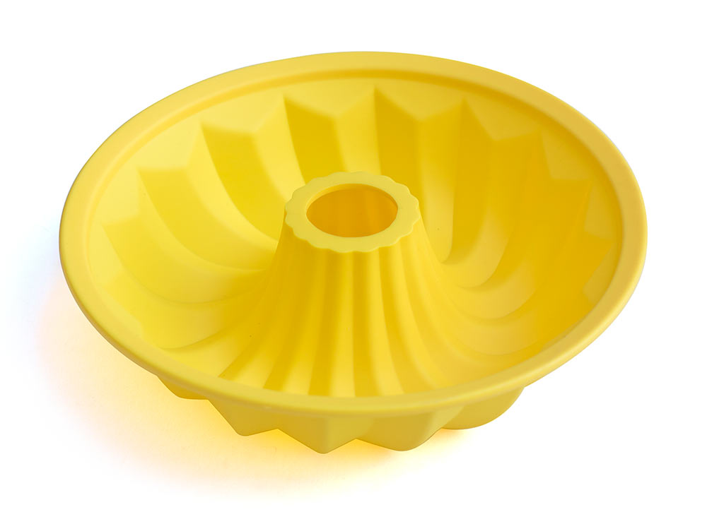 

Форма д/выпечки,силикон, 26х26х7 см. [CL-4549], Желтый, CL-4549