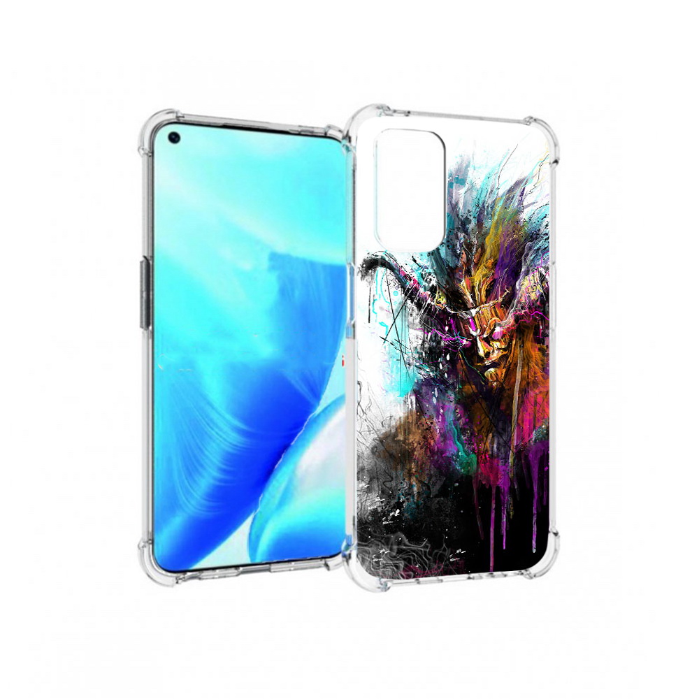 

Чехол MyPads Tocco для OnePlus Nord N200 5G яркий дьявол (PT227046.132.709), Прозрачный, Tocco