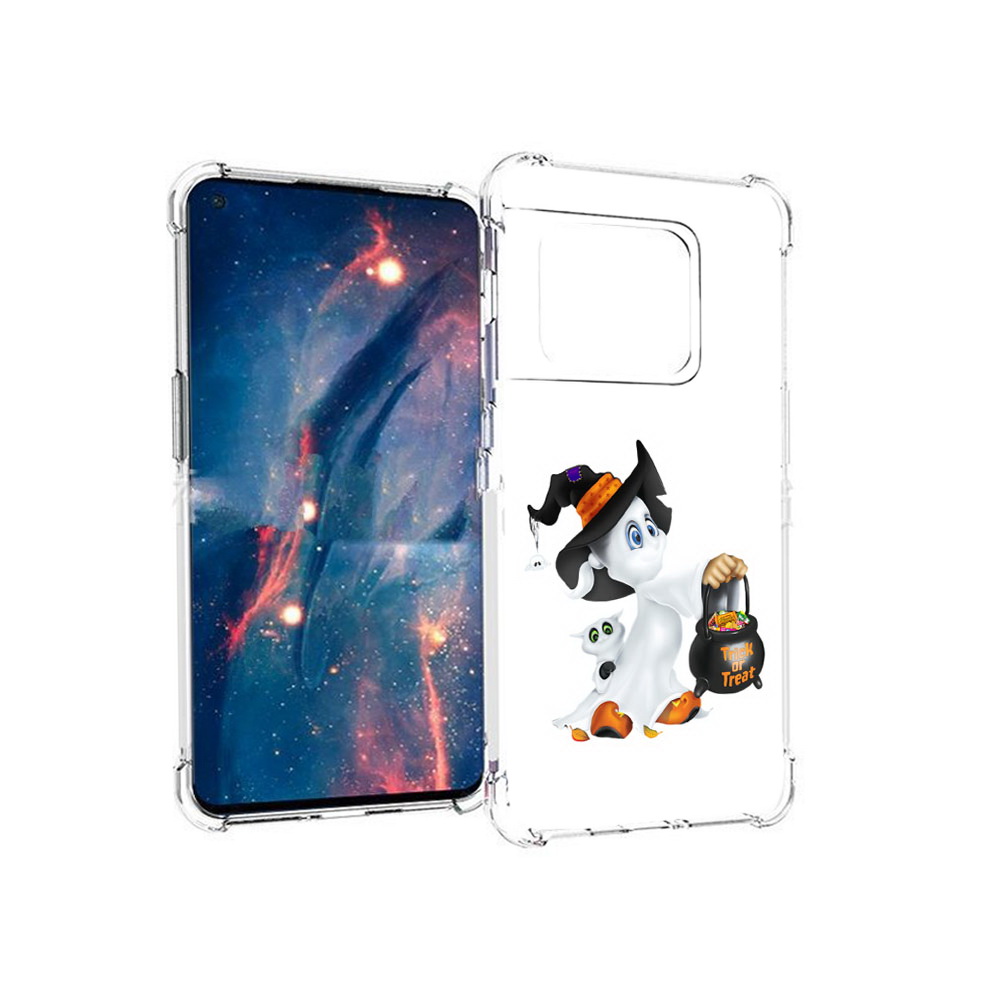 

Чехол MyPads Tocco для OnePlus 10 Pro Маленький призрак (PT224239.133.113), Прозрачный, Tocco