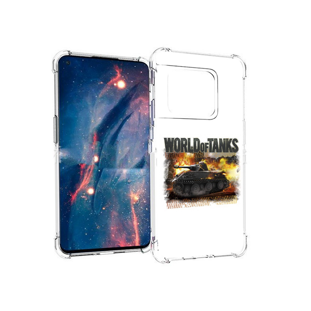 

Чехол MyPads Tocco для OnePlus 10 Pro Мир танков-2 (PT224239.133.118), Прозрачный, Tocco