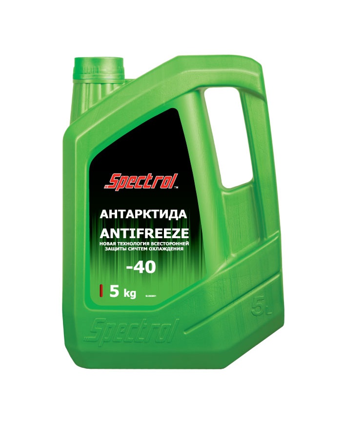 фото Антифриз spectrol антарктида зеленый 5кг