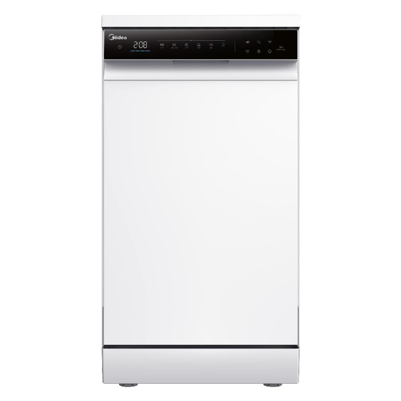 Посудомоечная машина Midea MFD45S360Wi белый посудомоечная машина компактная midea mcfd55200s silver