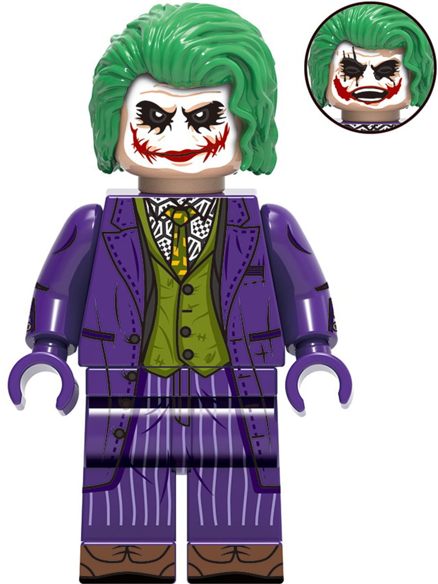 Мини-фигурка StarFriend Джокер Joker подвижная, подставка, 4,5 см мини фигурка человек бензопила денджи с почитой подвижная 5 см