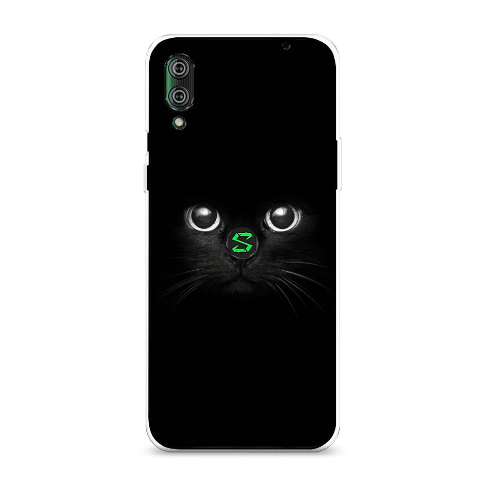 

Чехол Awog на Xiaomi Black Shark 2/2 Pro "Взгляд черной кошки", Разноцветный, 36450-1