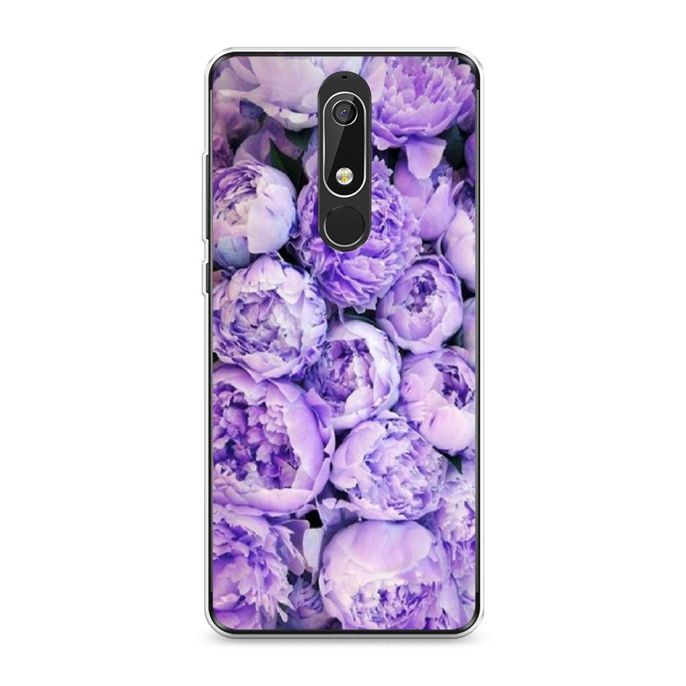 

Чехол Awog "Пионы сиреневые" для Nokia 5.1, 121750-8