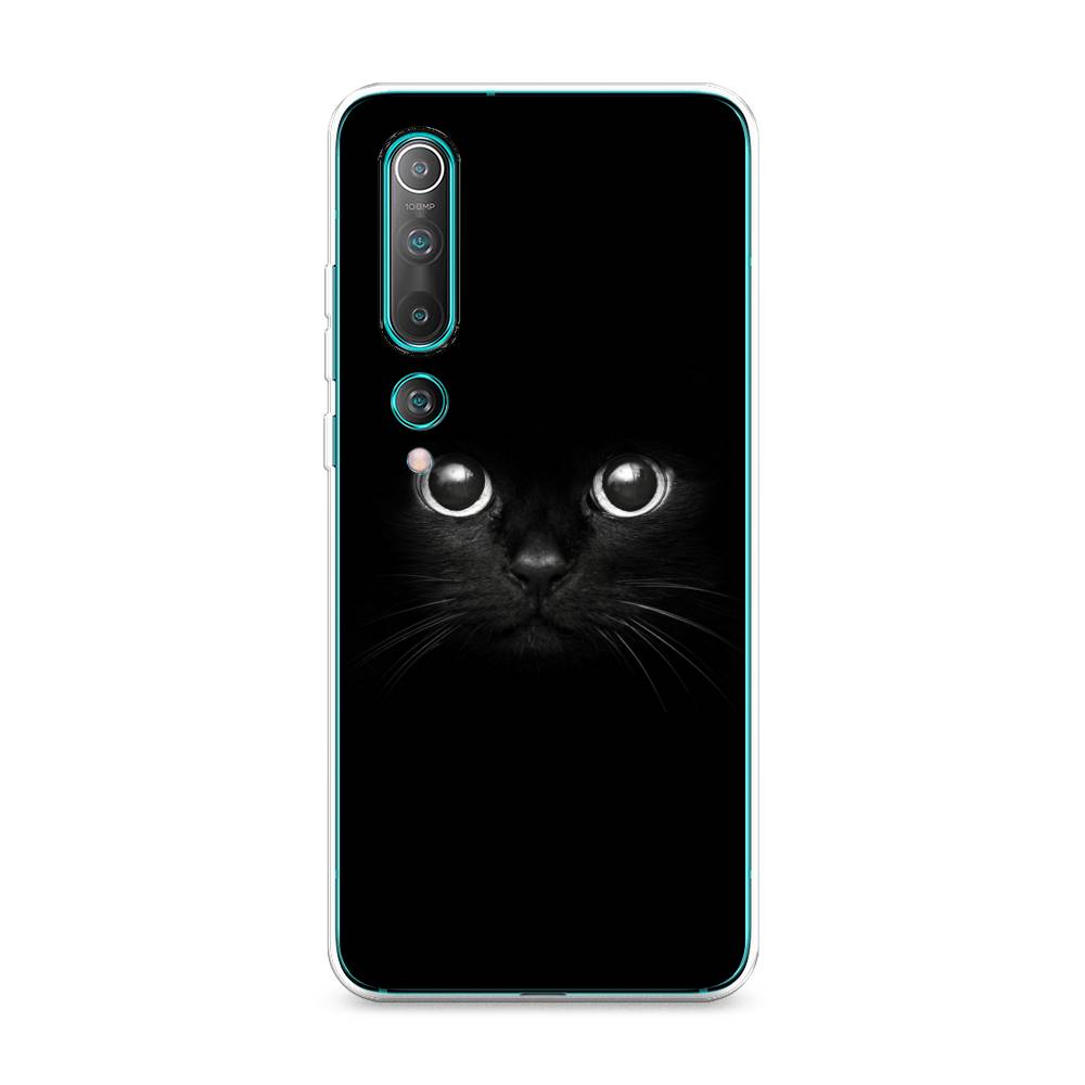 

Чехол Awog на Xiaomi Mi 10 Pro "Взгляд черной кошки", Разноцветный, 37850-1