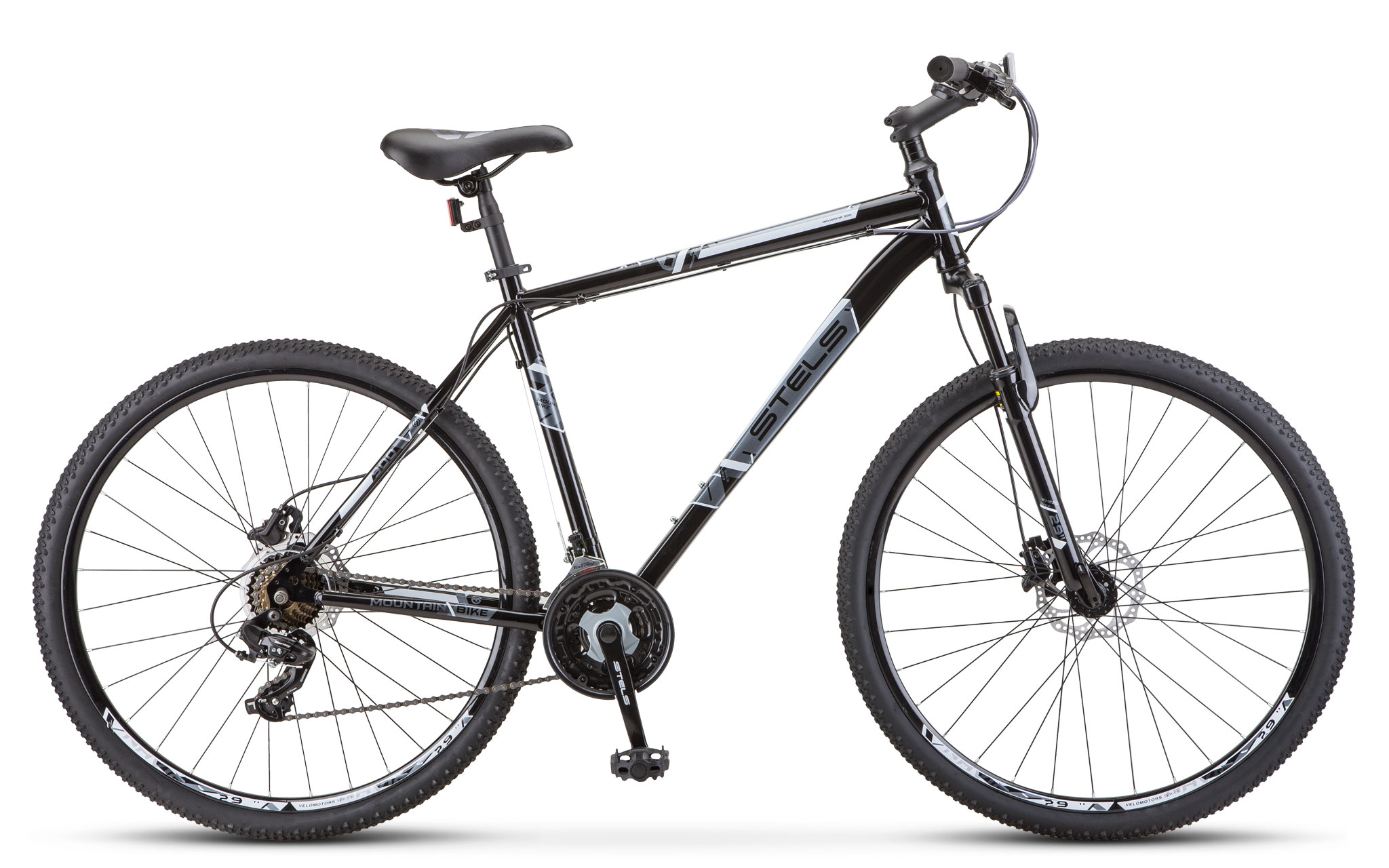 

Велосипед STELS Navigator 900 D 29" F020 (2022) 19 / черно-белый 19 ростовка