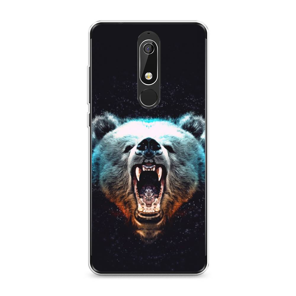 

Чехол Awog "Медведь" для Nokia 5.1, 121750-2