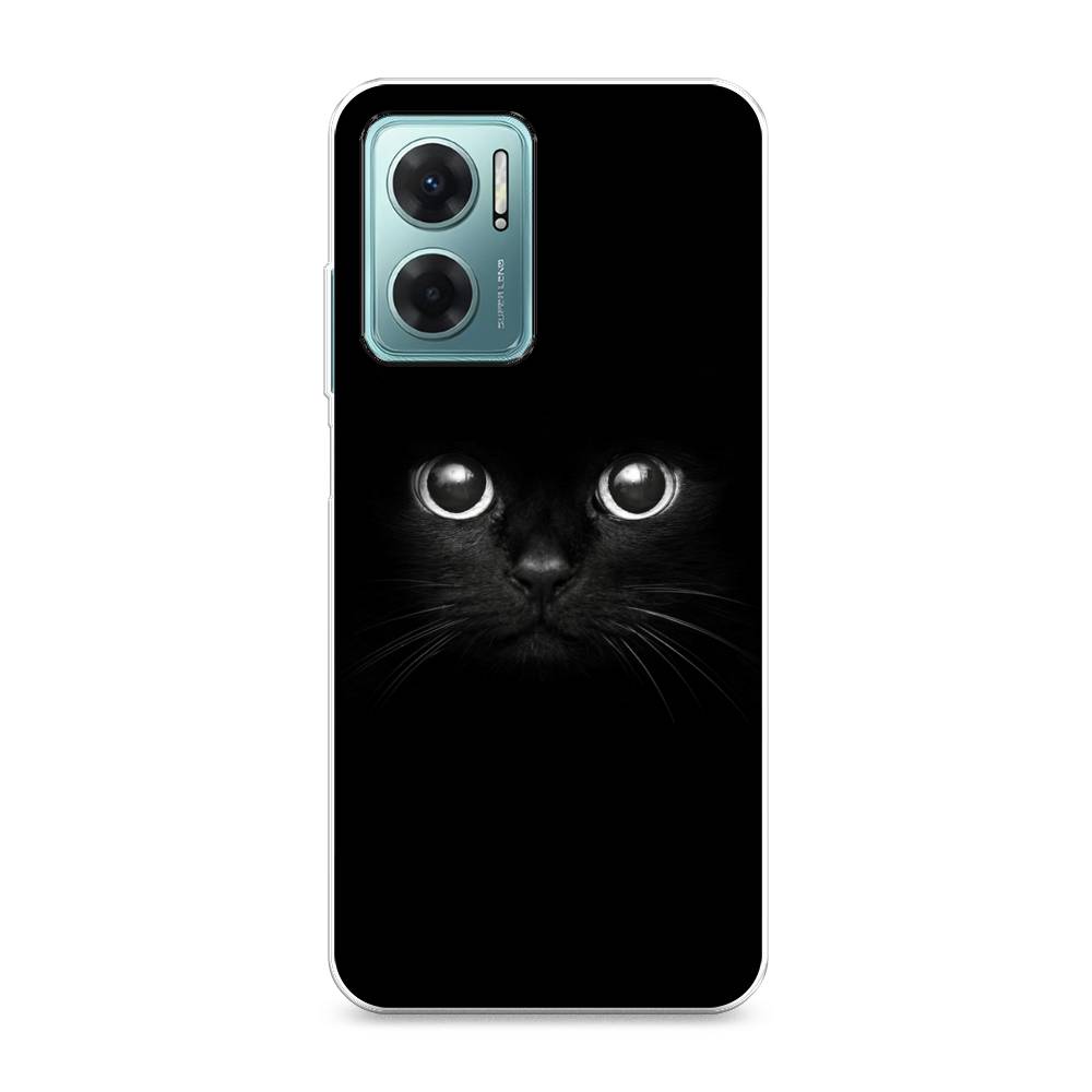 

Чехол Awog на Xiaomi Redmi 10 5G "Взгляд черной кошки", Разноцветный, 313550-1