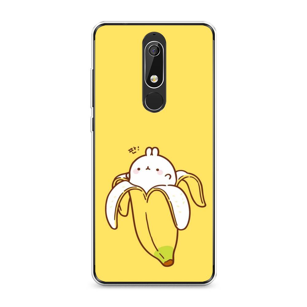

Чехол Awog "Зайчик-бананчик" для Nokia 5.1, 121750-2