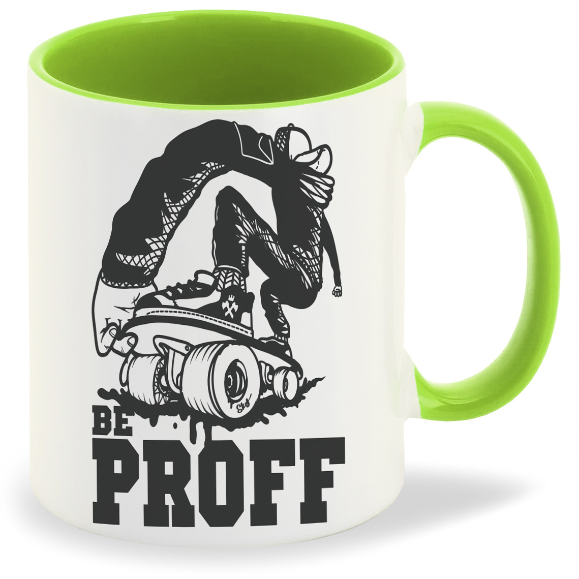 

Кружка CoolPodarok Прикол Скейт Be Proff, Прикол Скейт Be Proff
