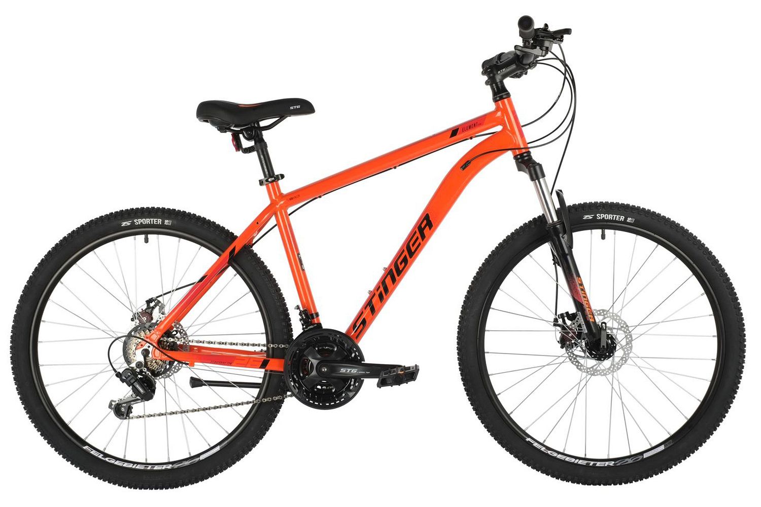 

Велосипед Stinger 26AHD.ELEMEVO.18OR1 оранжевый