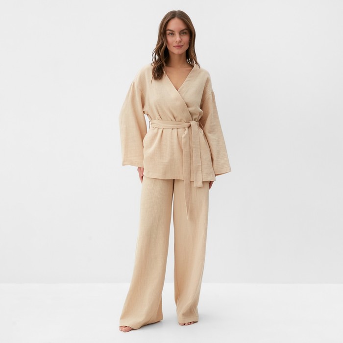 Костюм женский KAFTAN Повседневный бежевый 40-42 RU