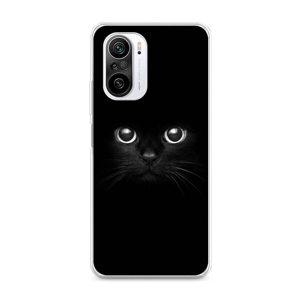 

Чехол Awog на Xiaomi Redmi K40 "Взгляд черной кошки", Разноцветный, 310950-1