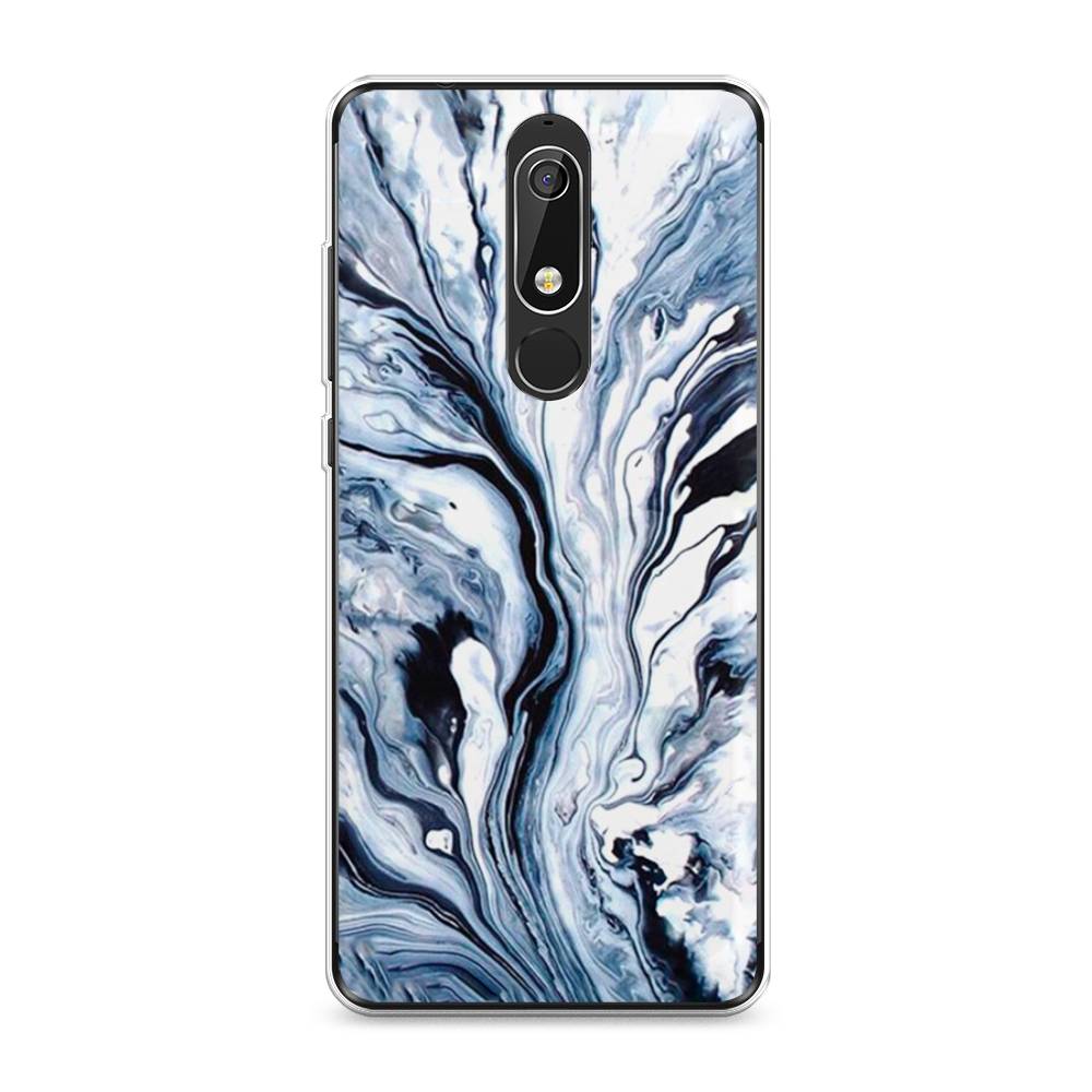 

Чехол Awog "Голубой минерал мрамор" для Nokia 5.1, 121750-3