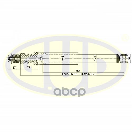

Амортизатор зад газовый renault/dacia logan 04-