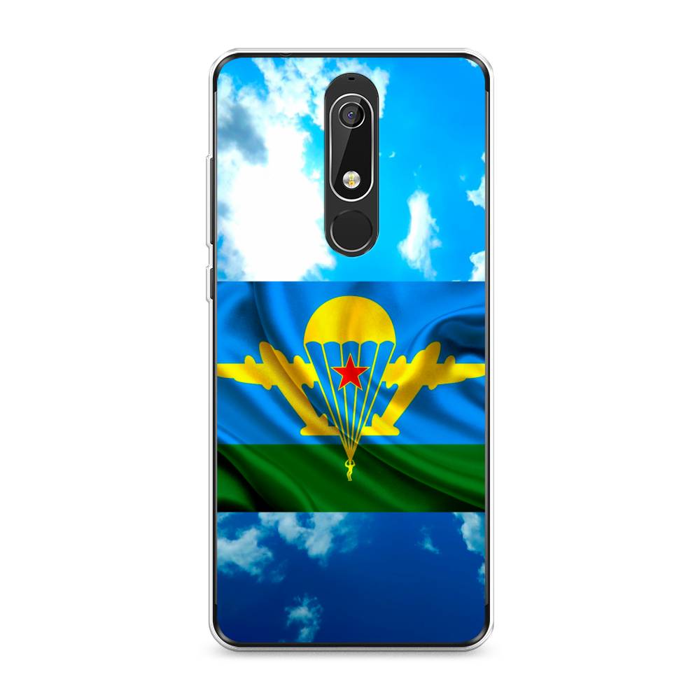

Чехол Awog "ВДВ флаг в небесах" для Nokia 5.1, 121750-5