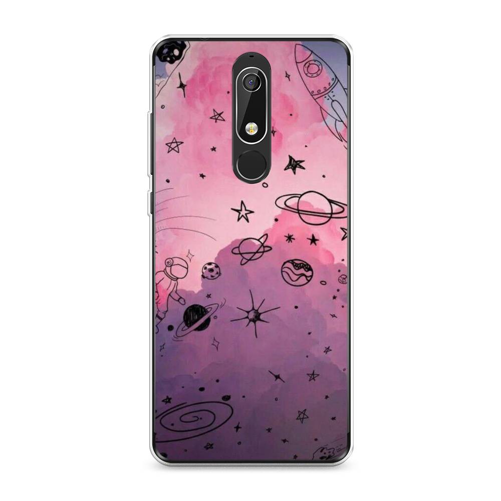 

Чехол Awog "Радуга планет 3" для Nokia 5.1, 121750-4