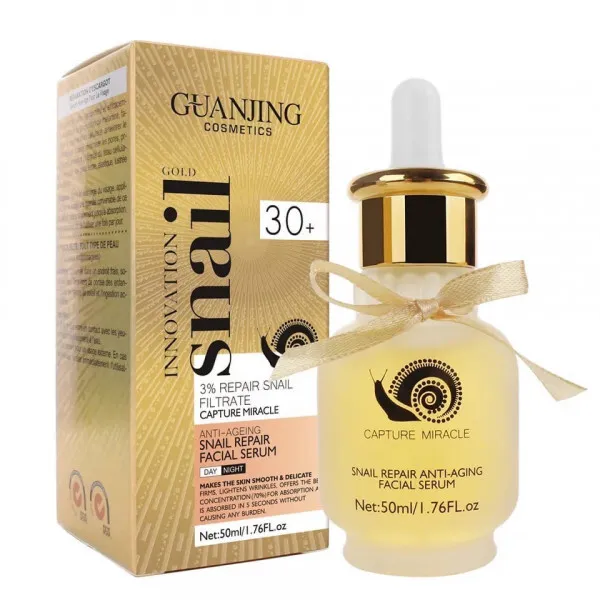 

Сыворотка для лица Guanjing Антивозрастная с муцином королевской улитки,50 ml
